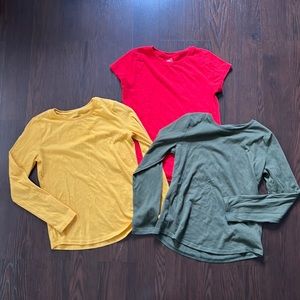 BUNDLE 3pc | Girls 10-12 | LAYERING TEES